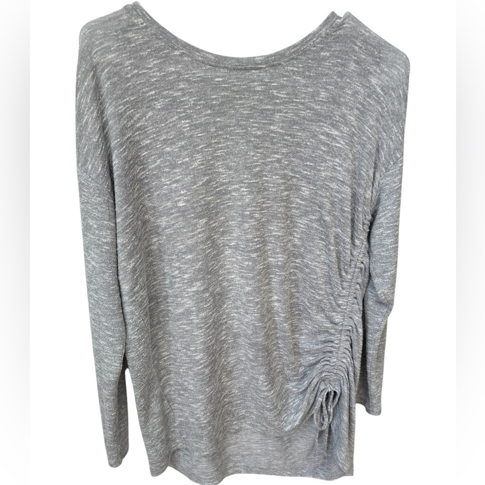 Wrangler Retro Drape Top Women’s SP Gray Cinched Textured